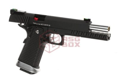 KJ Works Hi-Capa 6 Full Metal GBB Black - obrazek 3