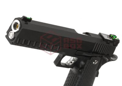 KJ Works Hi-Capa 6 Full Metal GBB Black - obrazek 4