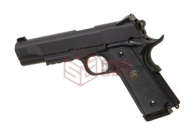 KJ Works M1911 MEU Full Metal GBB Black - obrazek 2