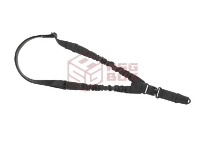 Clawgear One Point Elastic Support Sling Snap Hook Black - obrazek 2