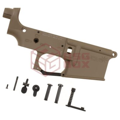 Alternative view of Krytac LVOA Lower Receiver Assembly Dark Earth