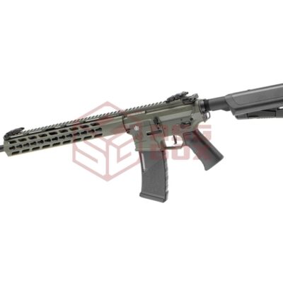 Alternative view of Krytac Trident Mk2 SPR/PDW Bundle S-AEG Foliage Green