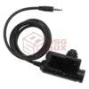 Earmor M51 Tactical PTT 3.5mm AUX Black OD-TM-10764106000 25268 M51-PH asgbox.pl