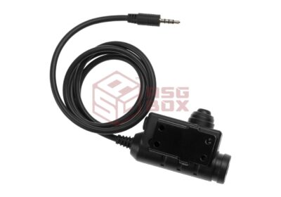 Earmor M51 Tactical PTT 3.5mm AUX Black - obrazek 2