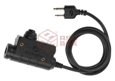 Earmor M51 Tactical PTT ICOM Black