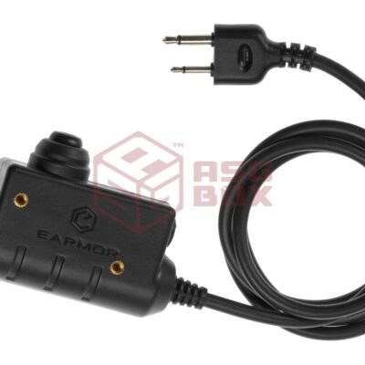 Earmor M51 Tactical PTT ICOM Black