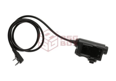 Earmor M51 Tactical PTT Kenwood Black - obrazek 2