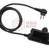 Earmor M51 Tactical PTT Motorola Two Pin Black OD-TM-10764506000 25272 M51-M2 asgbox.pl
