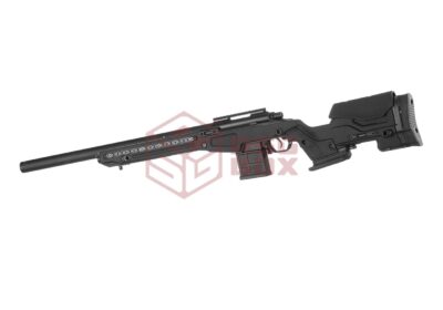 Action Army AAC T10 Bolt Action Sniper Rifle Black - obrazek 2
