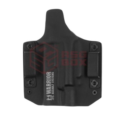 Alternative view of Warrior ARES Kydex Holster for Glock 17/19 with X400 Black