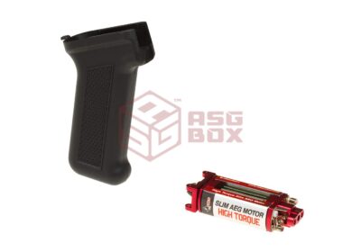 Ares High Torque Slim Motor + AK Slim Pistol Grip Black