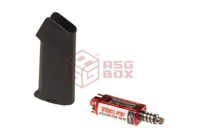 Ares High Torque Slim Motor + Amoeba Slim Pistol Grip Black - obrazek 2