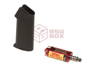 Ares Super High Torque Slim Motor + Amoeba Slim Pistol Grip Black - obrazek 2