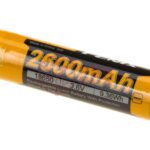 Fenix 18650 Battery 3.7V 2600mAh Black/Red