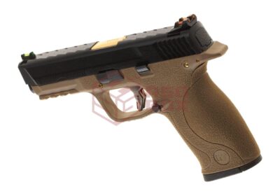 WE WET-05 BK Gold Barrel Metal Version GBB FDE - obrazek 2