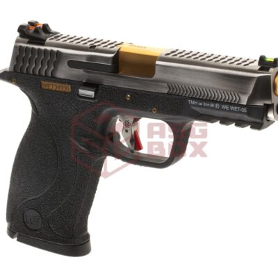 WE WET-05 SV Gold Barrel Metal Version GBB Black