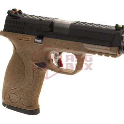 WE WET-05 BK Silver Barrel Metal Version GBB FDE