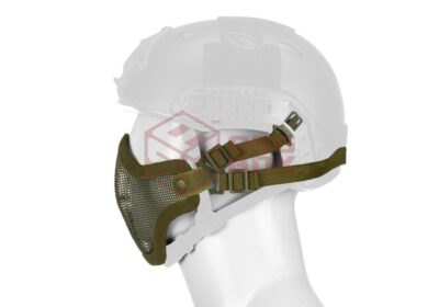Invader Gear Steel Half Face Mask FAST Version OD - obrazek 2