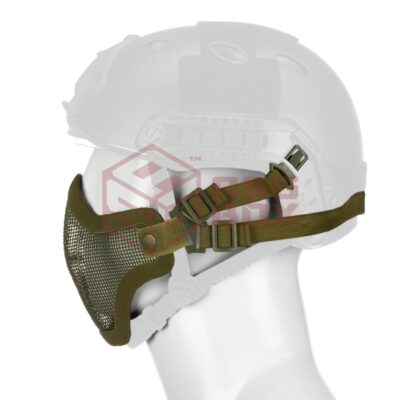 Alternative view of Invader Gear Steel Half Face Mask FAST Version OD