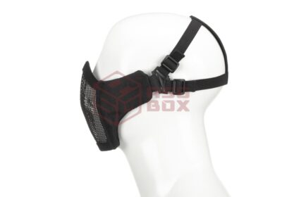Invader Gear Mk.II Steel Half Face Mask Black - obrazek 2