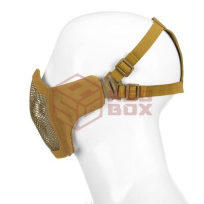 Alternative view of Invader Gear Mk.II Steel Half Face Mask Tan
