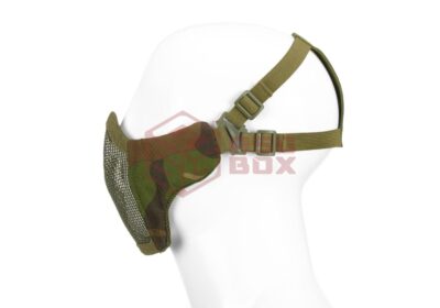 Invader Gear Mk.II Steel Half Face Mask Woodland - obrazek 2