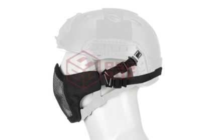 Invader Gear Mk.II Steel Half Face Mask FAST Version Black - obrazek 2