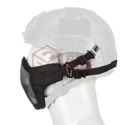 Alternative view of Invader Gear Mk.II Steel Half Face Mask FAST Version Black