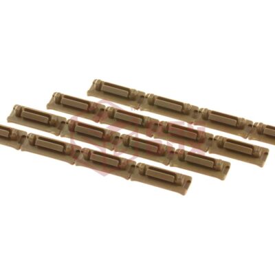 Alternative view of Ares M-Lok Rail Covers Dark Earth