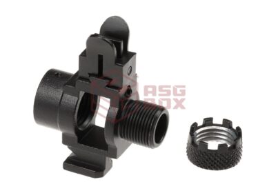 GR14/EBR-L Silencer Adapter CCW Black - obrazek 2