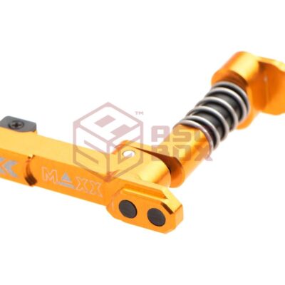 Alternative view of Maxx Model CNC Aluminum Advanced Magazine Release Style B Dark Earth