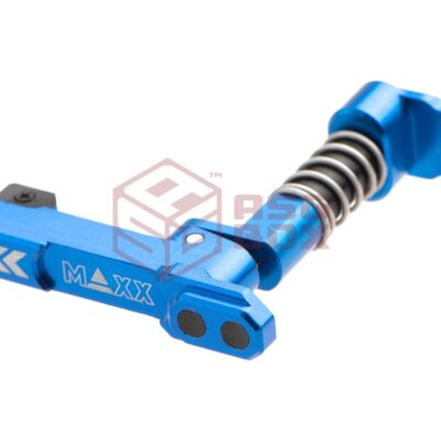 Alternative view of Maxx Model CNC Aluminum Advanced Magazine Release Style B Blue
