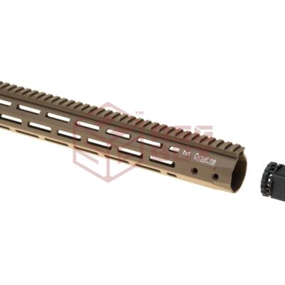 Alternative view of Ares 345mm M-LOK Handguard Set Dark Earth
