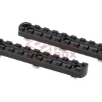 Ares 4 Inch M-LOK Rail 2-Pack Black