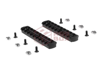 Ares 4 Inch M-LOK Rail 2-Pack Black - obrazek 4