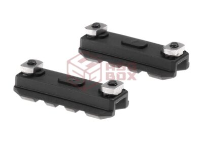 Amoeba 2 Inch M-LOK Plastic Rail 2-Pack Black - obrazek 2