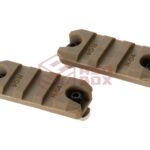 asgbox.pl - 2 Inch M-LOK Plastic Rail 2-Pack Amoeba