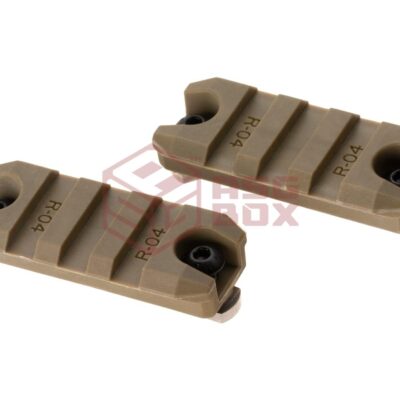 asgbox.pl - 2 Inch M-LOK Plastic Rail 2-Pack Amoeba