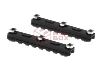 Amoeba 3.5 Inch M-LOK Plastic Rail 2-Pack Black - obrazek 2