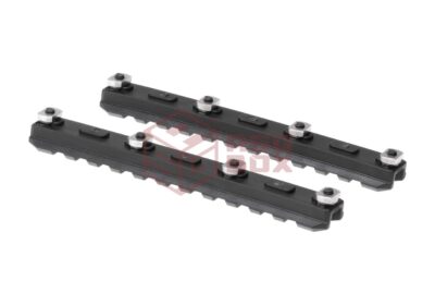 Amoeba 5 Inch M-LOK Plastic Rail 2-Pack Black - obrazek 2