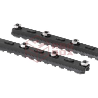 Alternative view of Amoeba 5 Inch M-LOK Plastic Rail 2-Pack Black