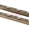 Amoeba 5 Inch M-LOK Plastic Rail 2-Pack Dark Earth OD-TM-10833830900 31800 AM-ML-R-006-DE asgbox.pl