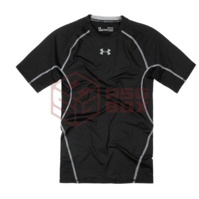 Under Armour UA HeatGear Compression Tee Black 2XL