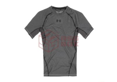 Under Armour UA HeatGear Compression Tee Carbon Heather 2XL