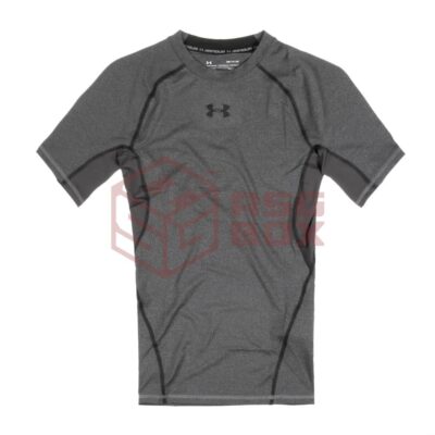 Under Armour UA HeatGear Compression Tee Carbon Heather 2XL
