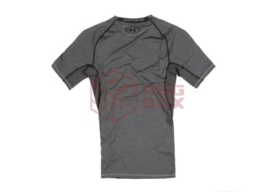 Under Armour UA HeatGear Compression Tee Carbon Heather 2XL - obrazek 2