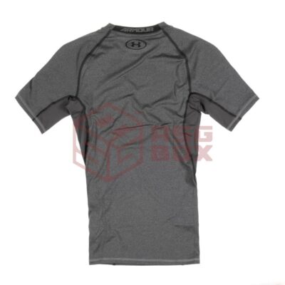 Alternative view of Under Armour UA HeatGear Compression Tee Carbon Heather 2XL