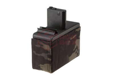 Box Mag CM16 LMG without Battery 2500rds Multicam Black - obrazek 2