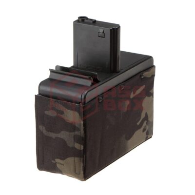 Alternative view of Box Mag CM16 LMG without Battery 2500rds Multicam Black