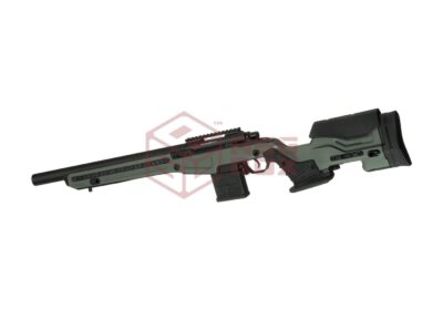 Action Army AAC T10 Short Bolt Action Sniper Rifle Ranger Green - obrazek 2